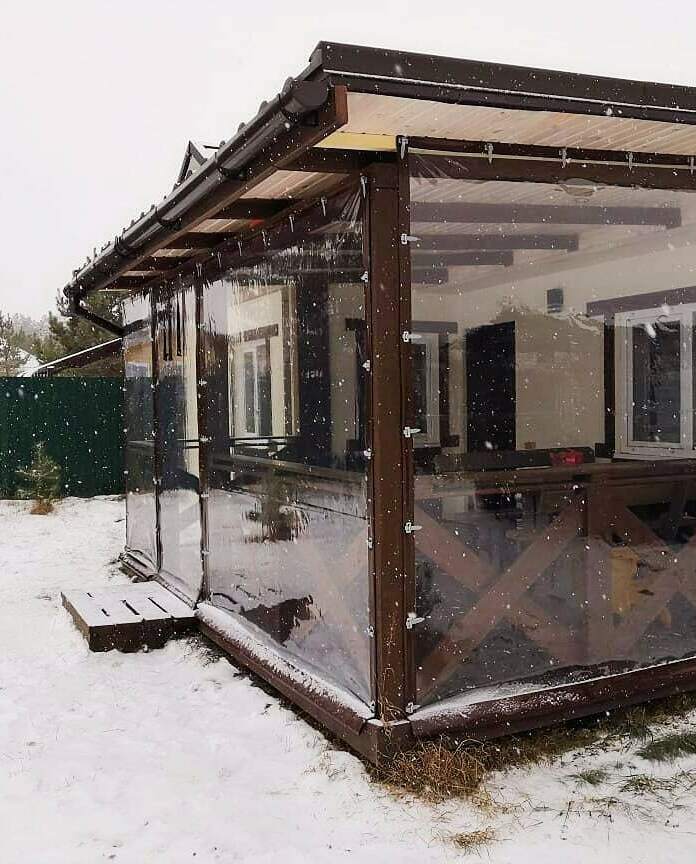 Мягкие окна и шторы ПВХ